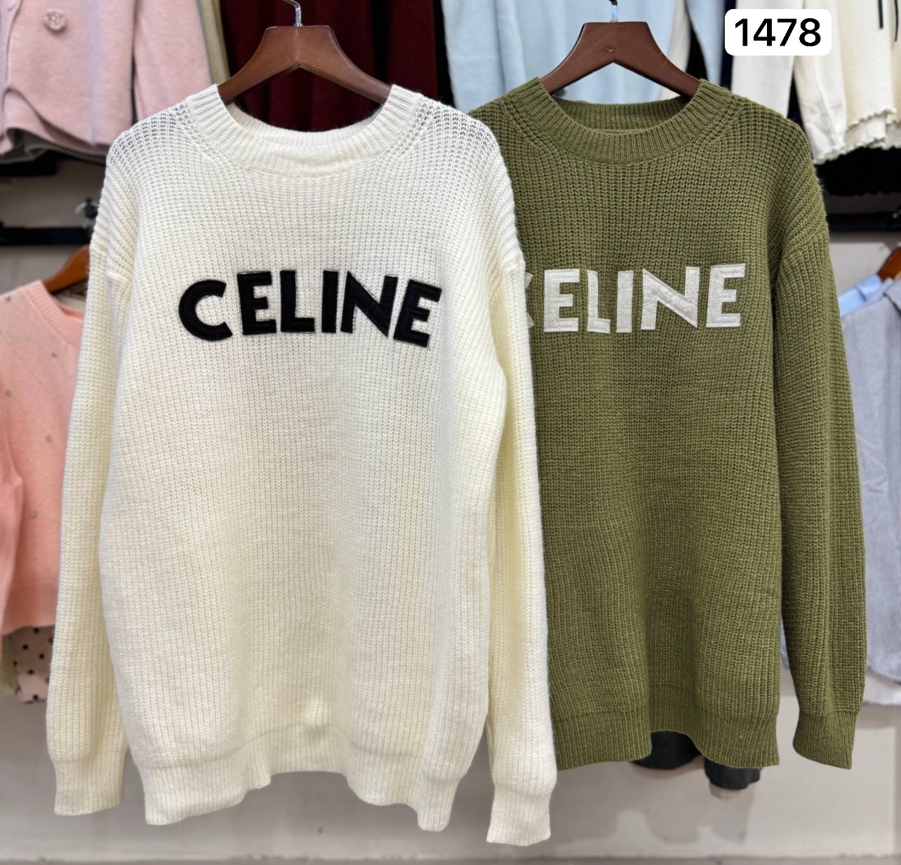 بلوز بافت درشت زنانه کد 1478