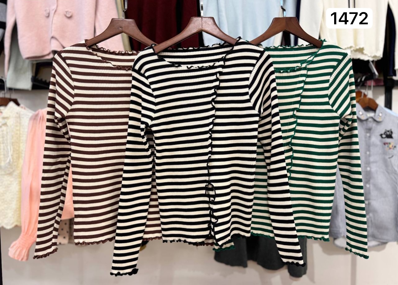 بلوز بافت زنانه کد 1472