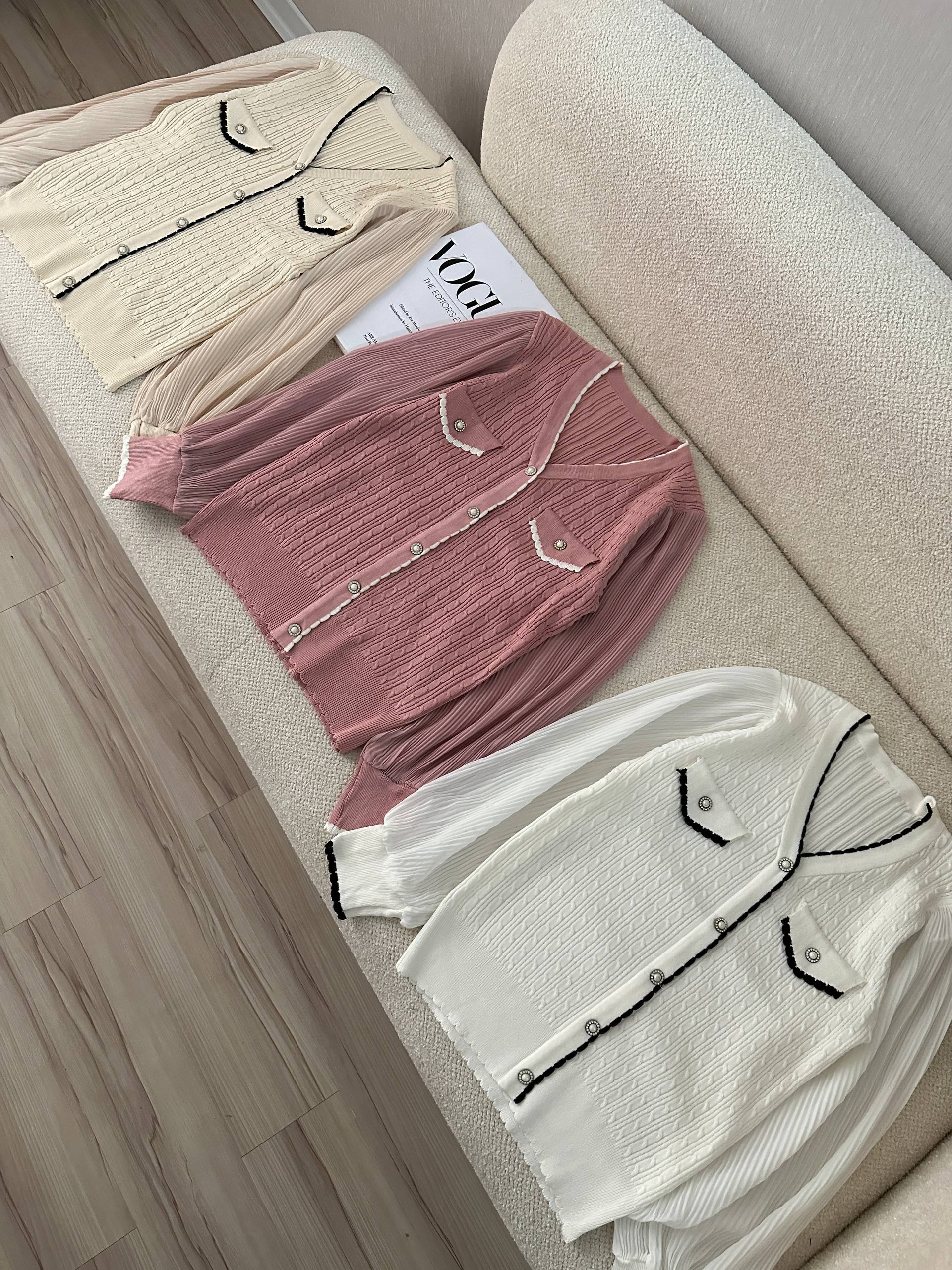 بلوز بافت مجلسی زنانه کد ۶۳۶