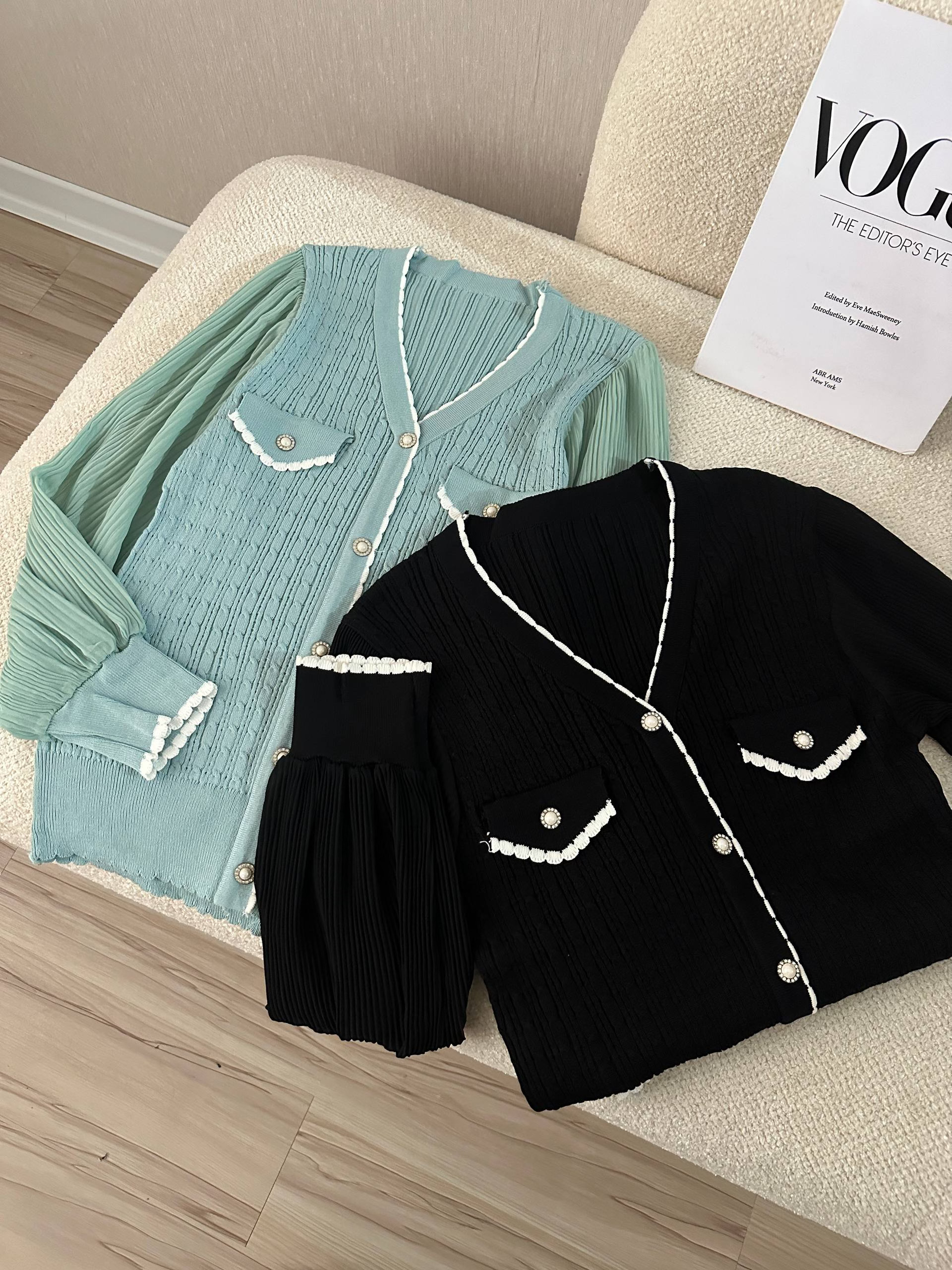 بلوز بافت مجلسی زنانه کد ۶۳۶