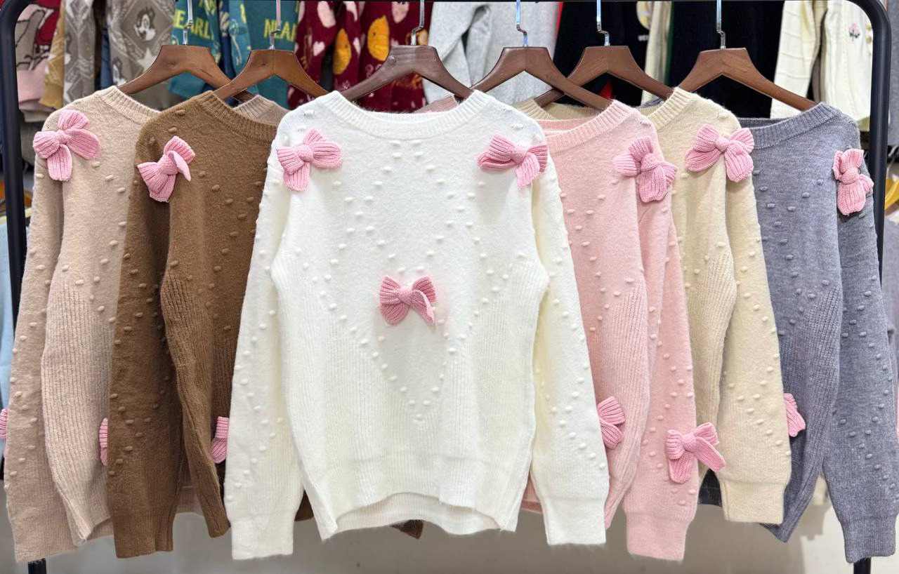 بلوز بافت یقه گرد موهر 6 رنگ سفارشی زنانه کد 1678