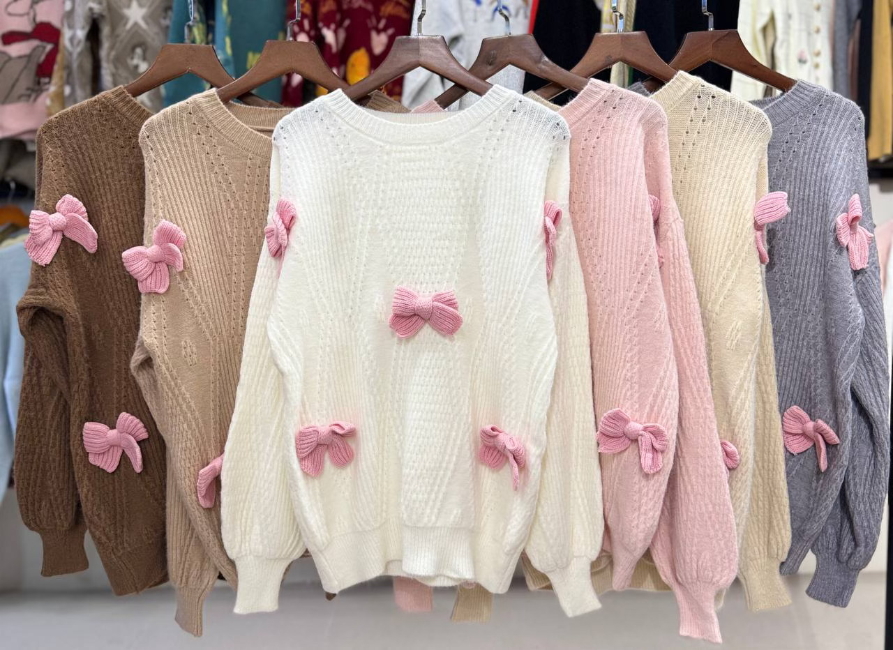 بلوز بافت یقه گرد موهر 6 رنگ سفارشی زنانه کد 1684