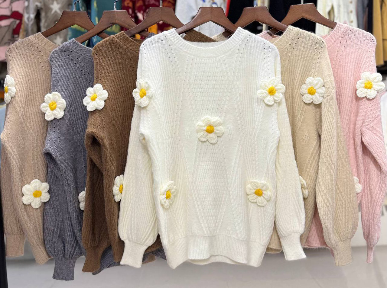 بلوز بافت یقه گرد موهر 6 رنگ سفارشی زنانه کد 1693