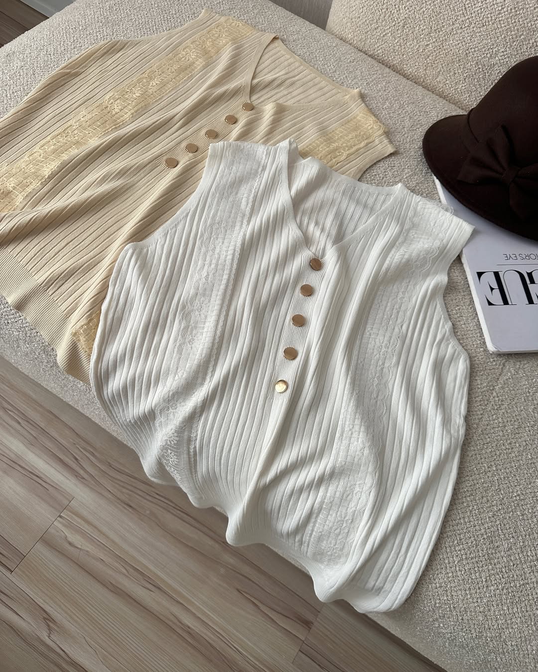 تاپ بافت قواره دار زنانه کد 764