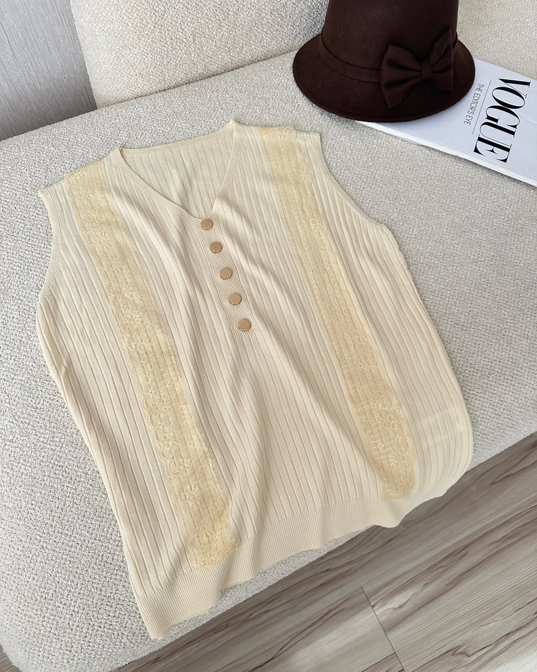تاپ بافت قواره دار زنانه کد 764