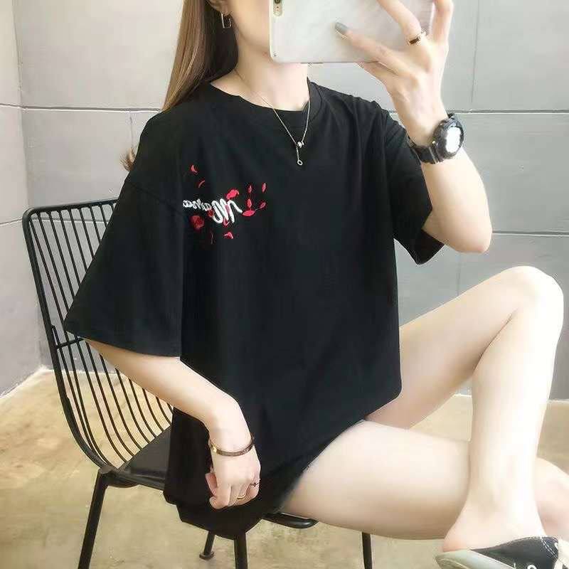 تی شرت ژورنالی زنانه کد 226