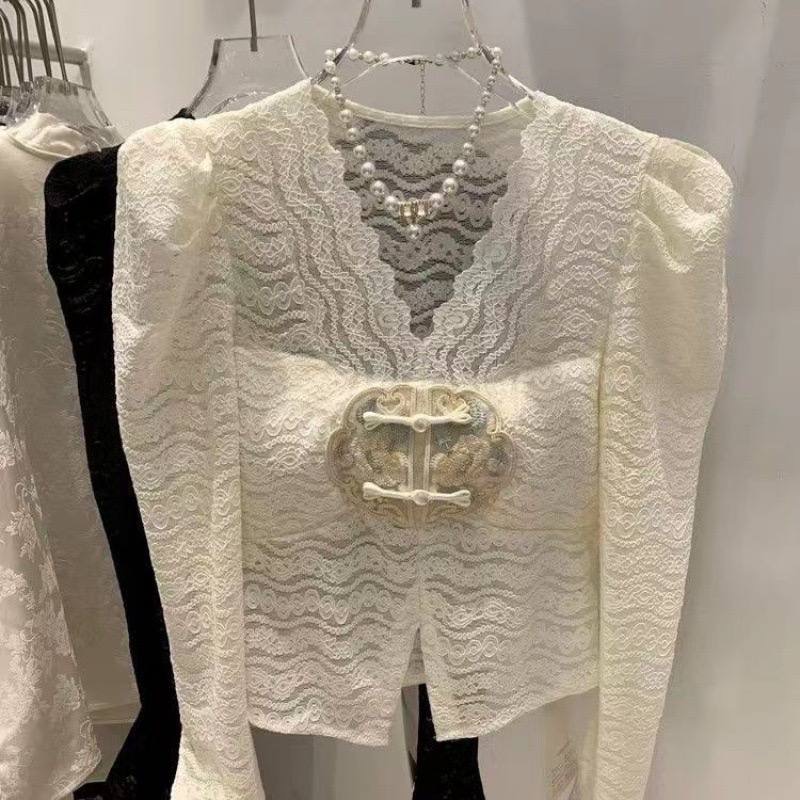 بلوز مجلسی گیپور ژاپنی قواره دار زنانه کد 1200