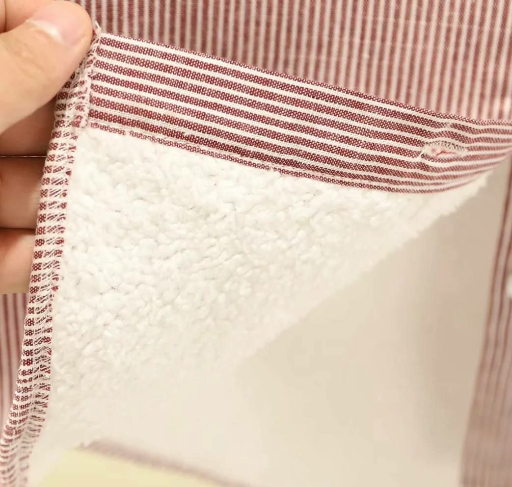 شومیز تو خز طرح دار زنانه کد 792
