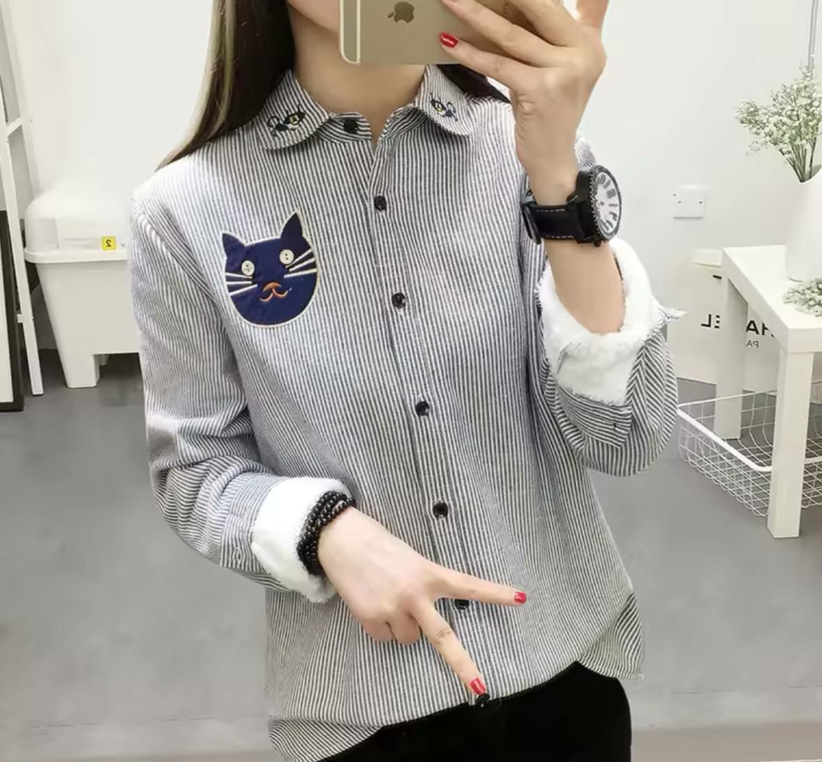 شومیز تو خز مجلسی زنانه کد 761