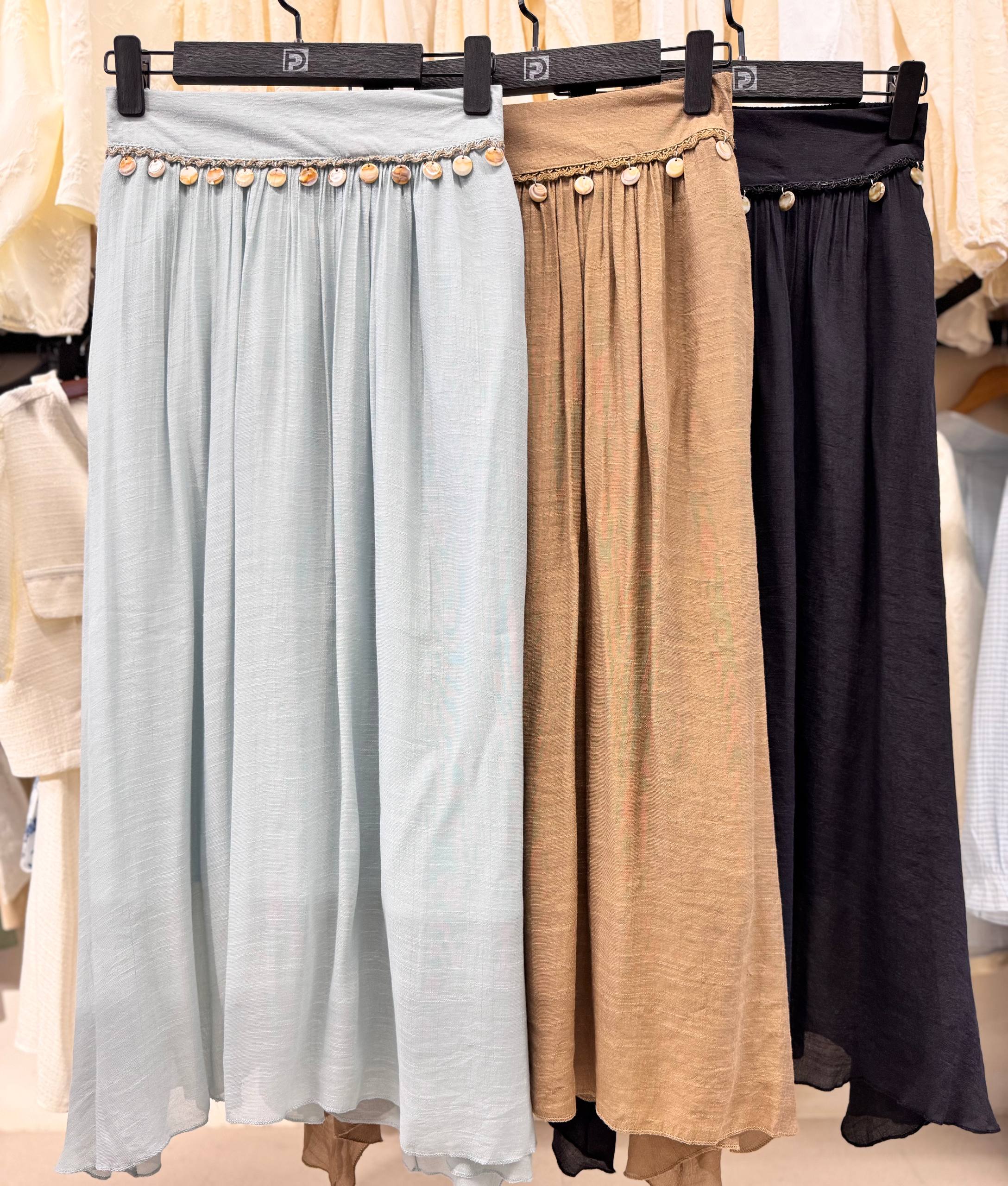 دامن لینن زنانه کد 1911