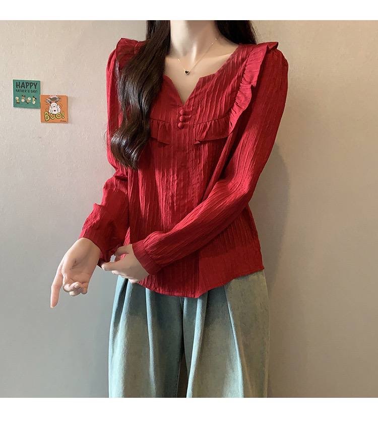 شومیز مجلسی ساده زنانه کد 1037