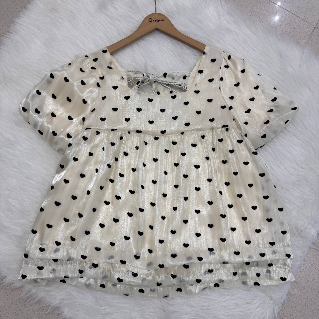 شومیز مجلسی قلبی زنانه کد 918