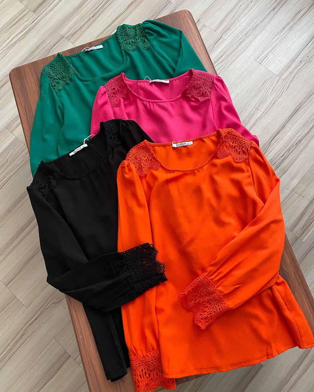 کراپ تاپ مجلسی زنانه وارداتی ZAANA کد 423