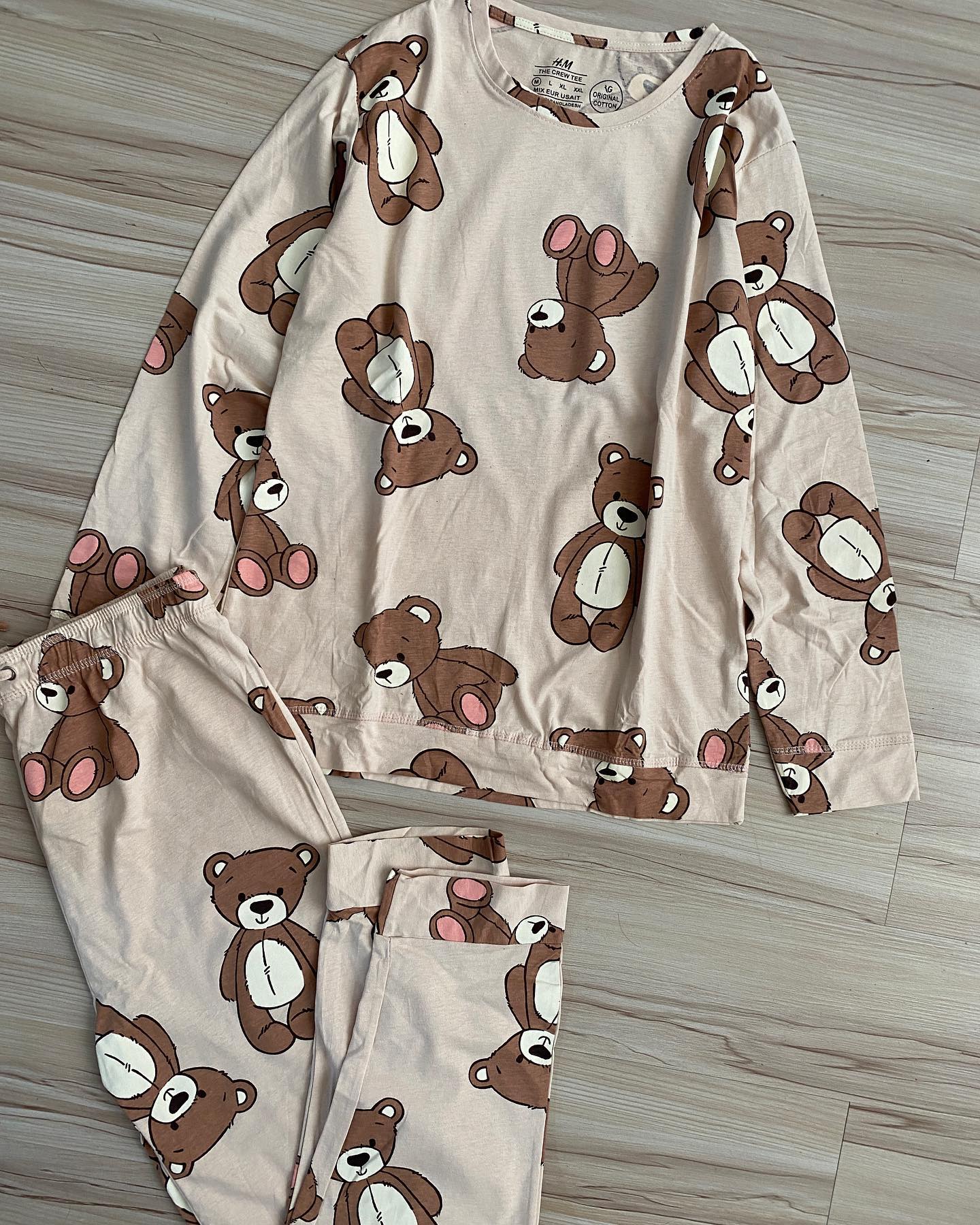 ست بلوز و شلوار زنانه H&M اورجینال کوتون کد 40