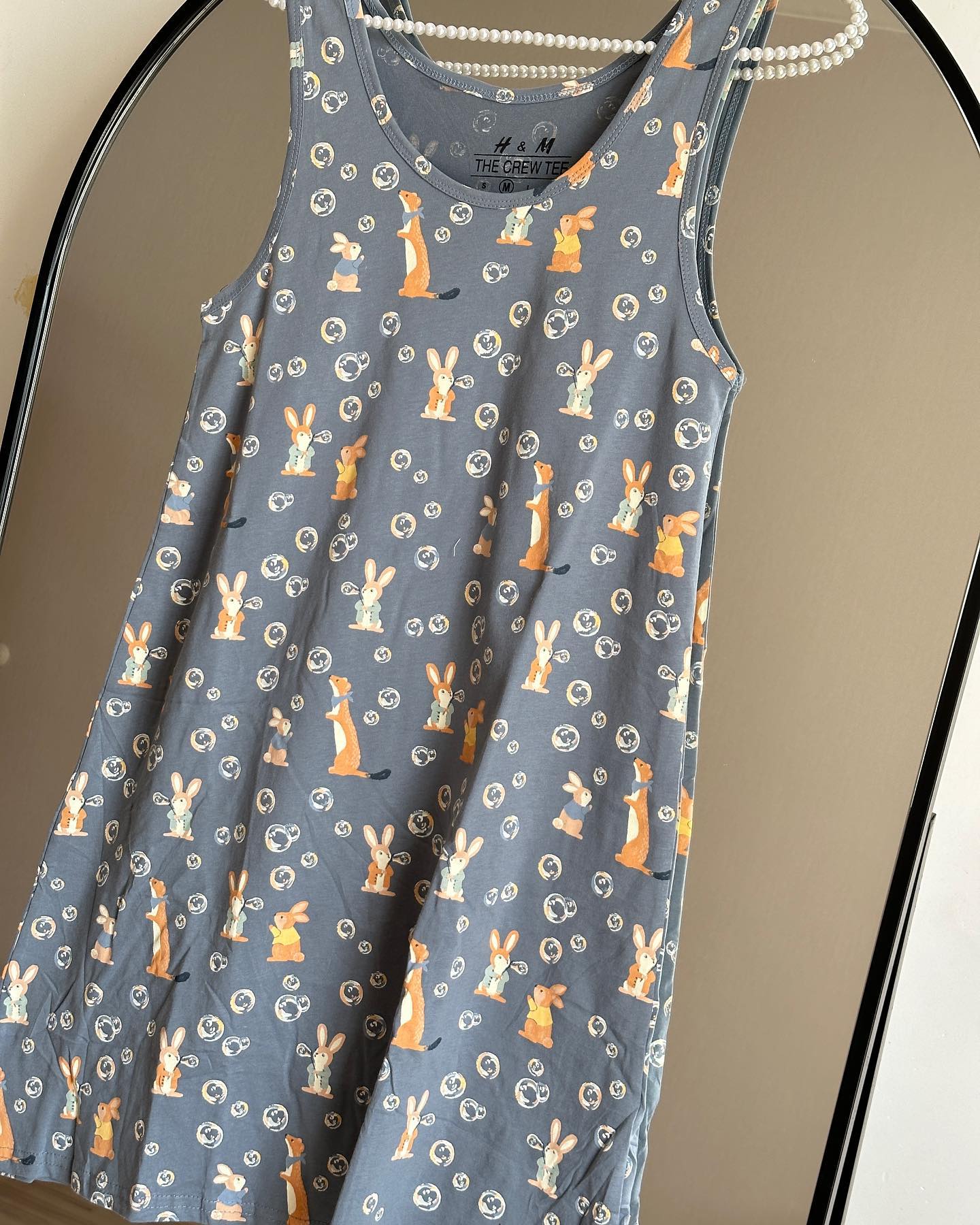 پیراهن ساحلی کوتاه H&M اصل کد 43
