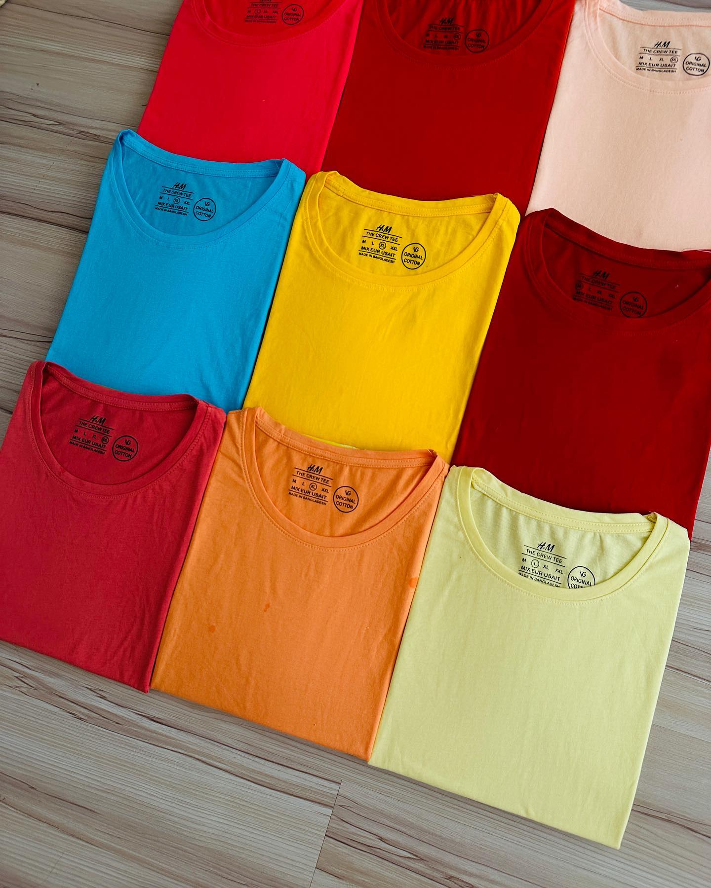ست بلوز و شلوار ساده بهاره h&m original cotton کد 34
