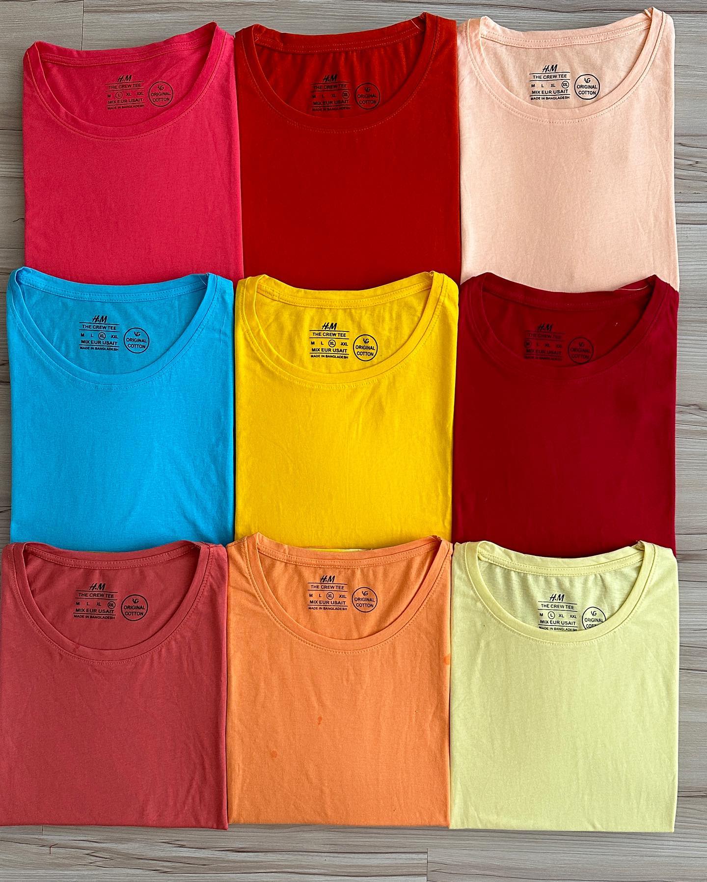 ست بلوز و شلوار ساده بهاره h&m original cotton کد 34