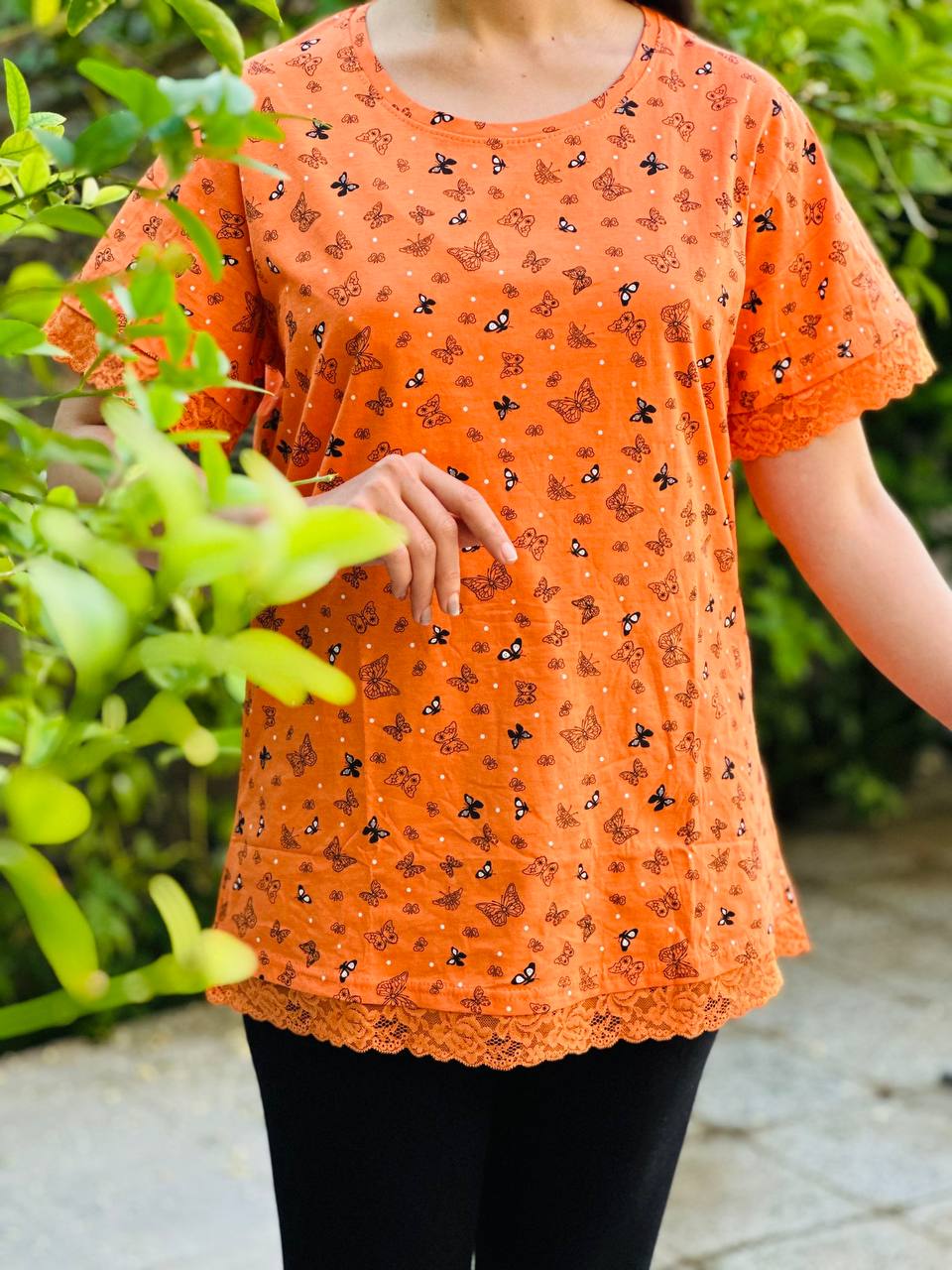 تیشرت راحتی زنانه H&M ORIGINAL COTTON  کد 65