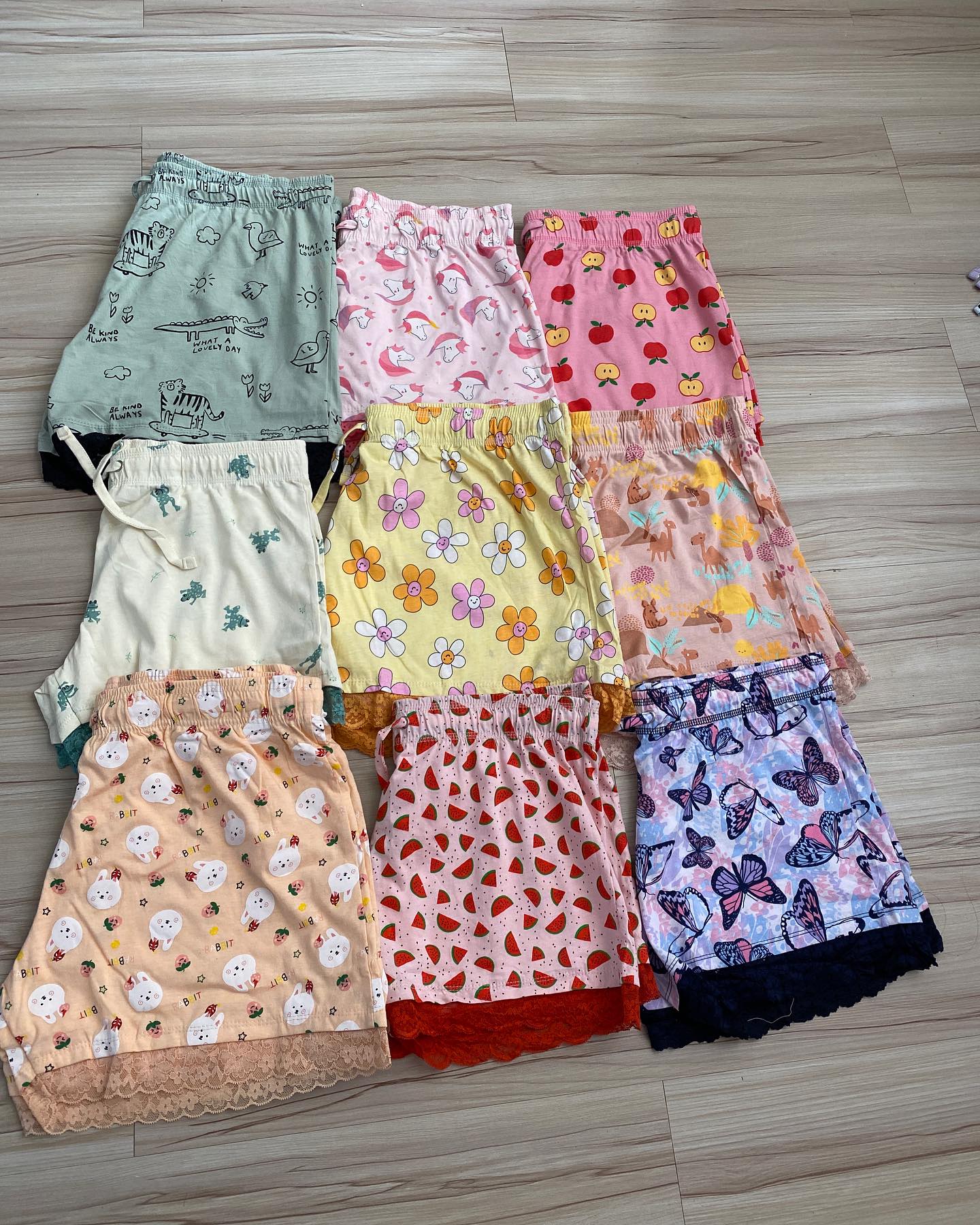 شرتک فانتزی قواره دار زنانه H&M کد 200