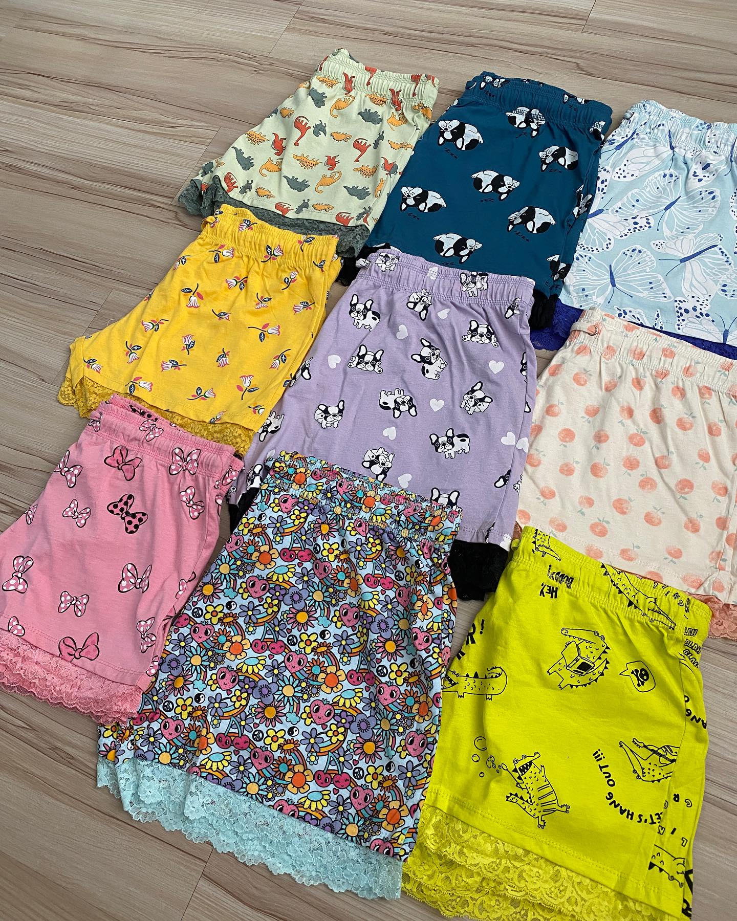 شرتک فانتزی قواره دار زنانه H&M کد 200
