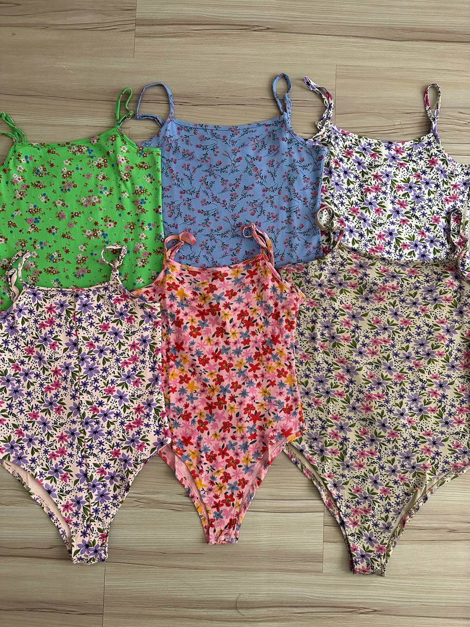 بادی گلدار کبریتی وارداتی INSIDE کد 404